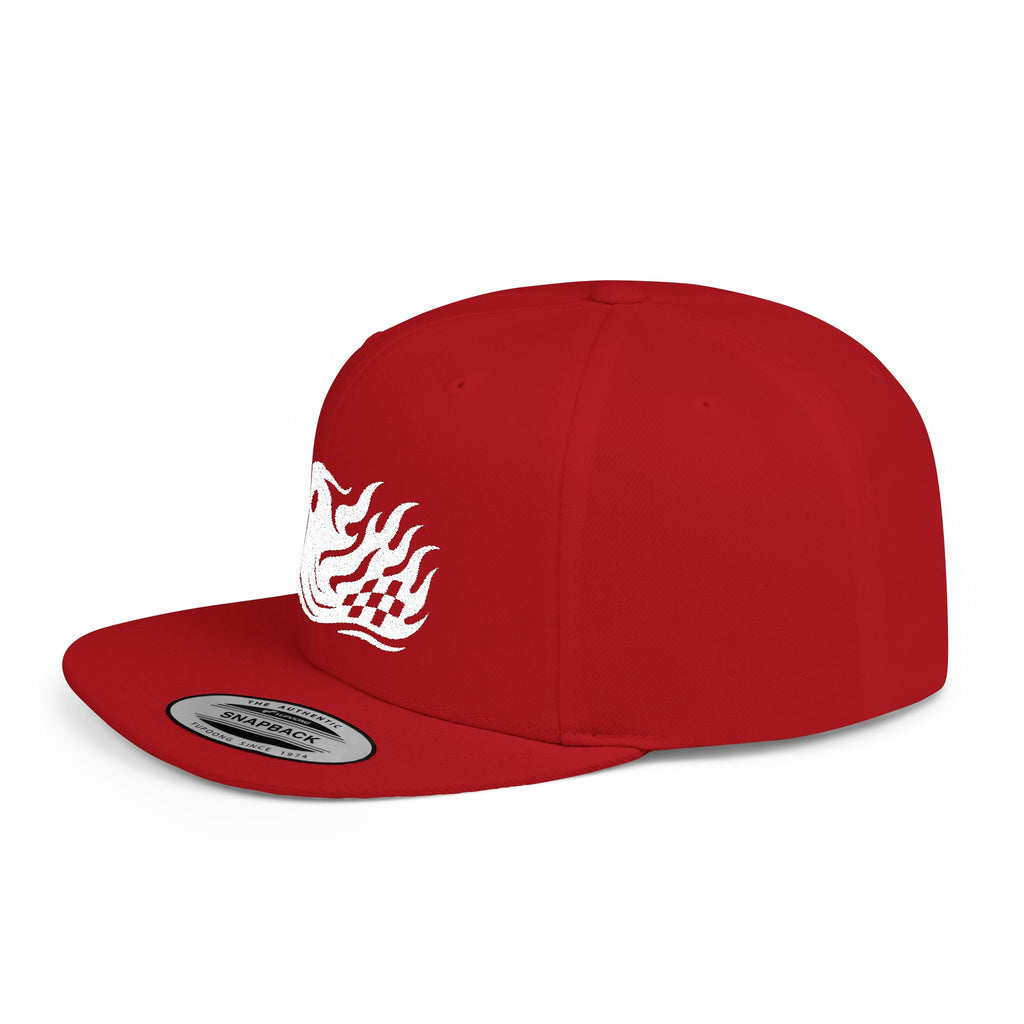 SP00K3Y Logo Flat Bill Snapback Hat