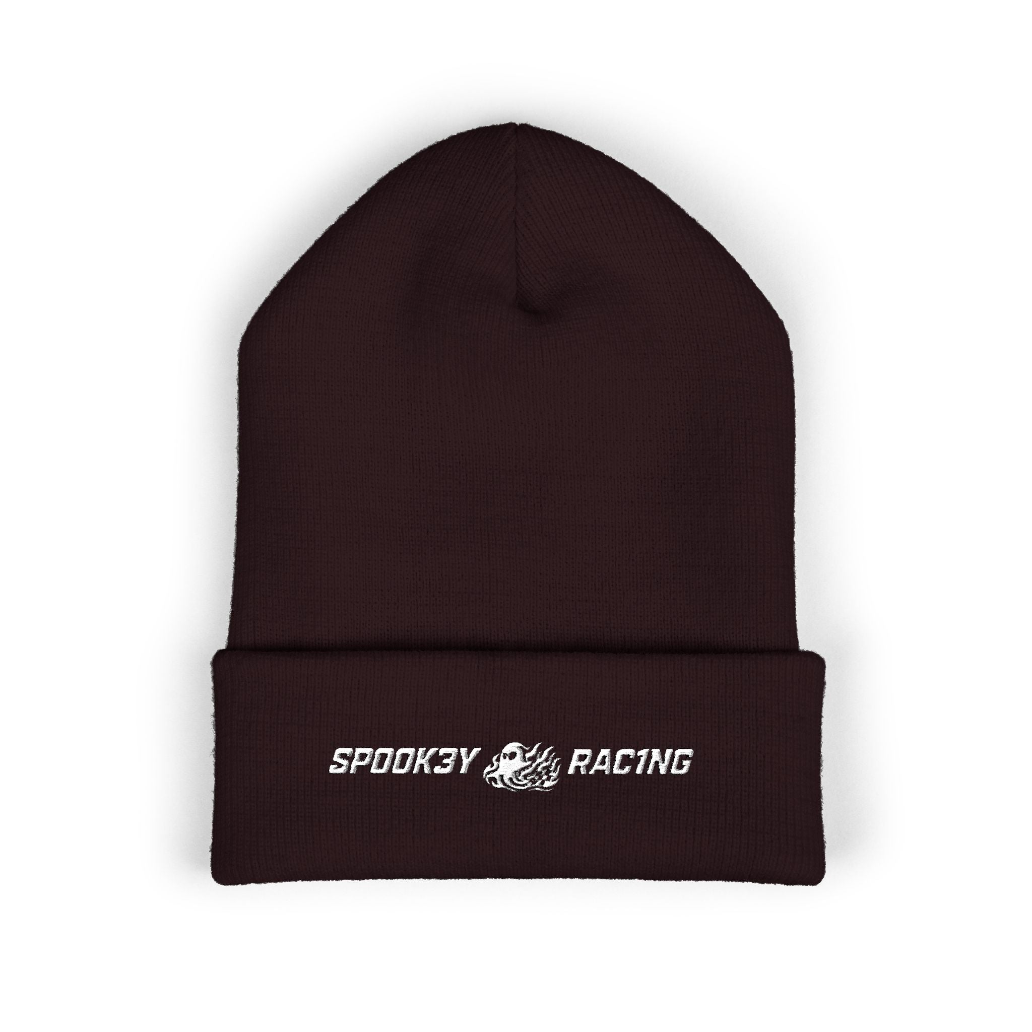 SP00K3Y RACING logo beanie