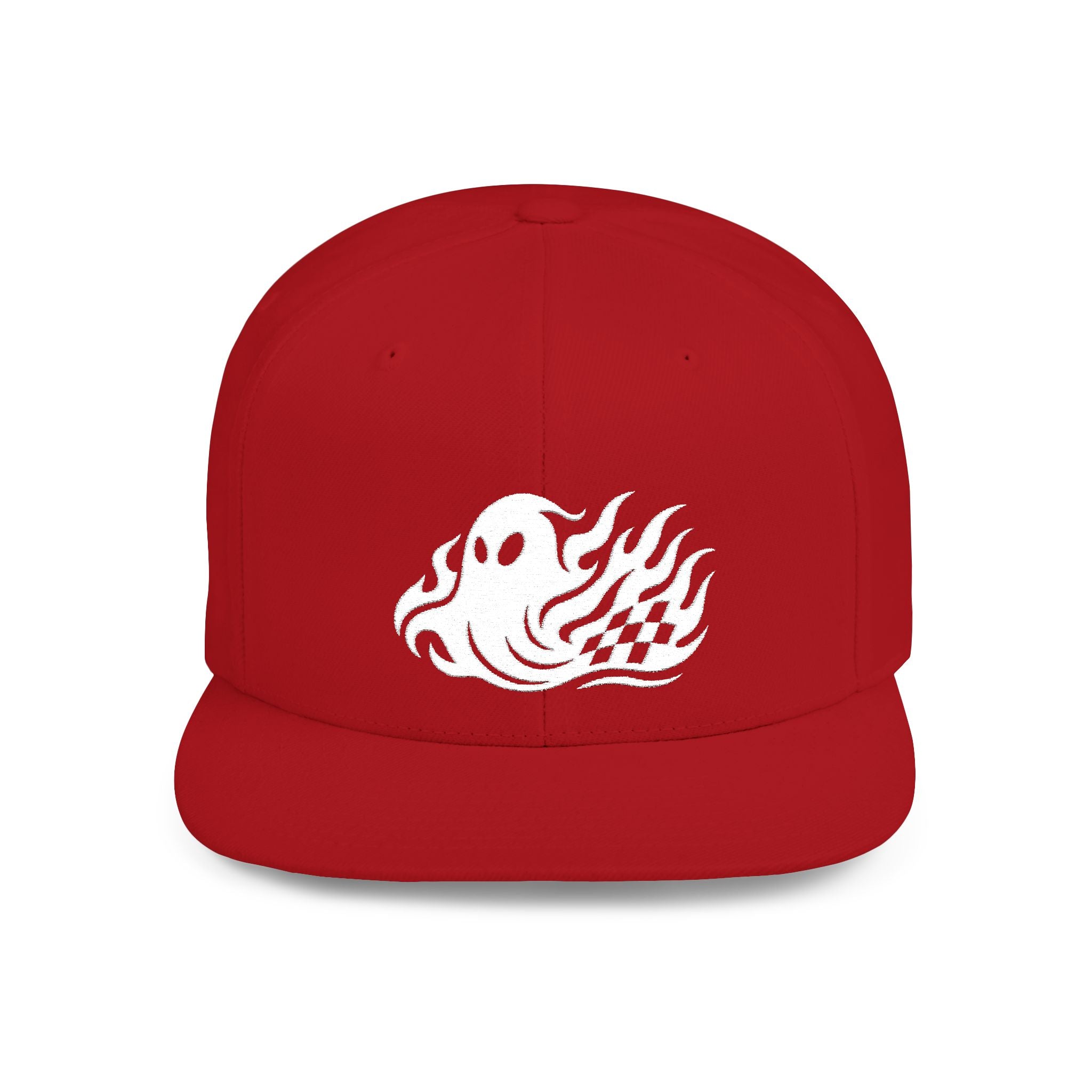 SP00K3Y Logo Flat Bill Snapback Hat