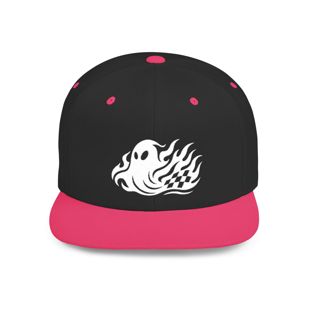 SP00K3Y Logo Flat Bill Snapback Hat