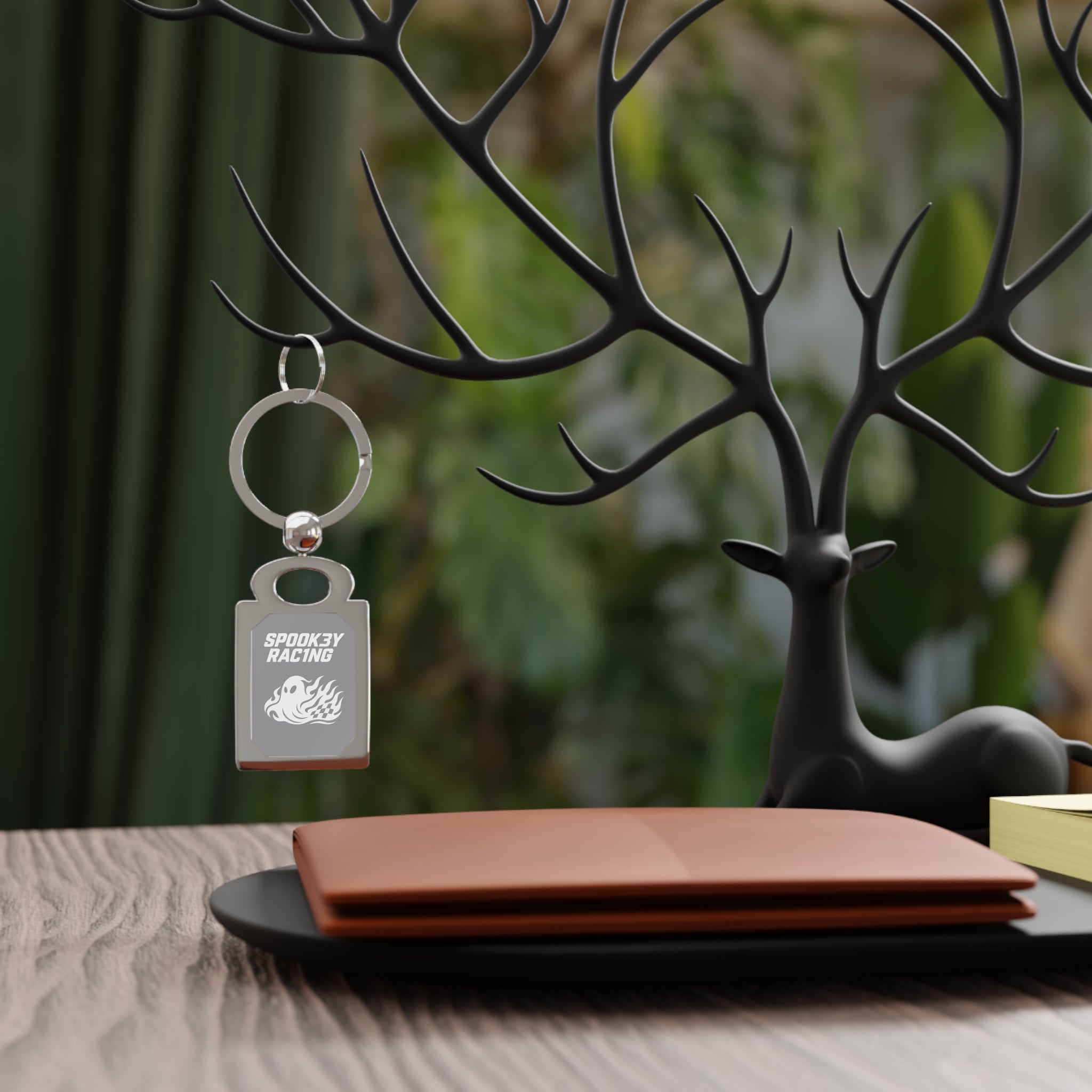 Sp00k3y Racing Keychain
