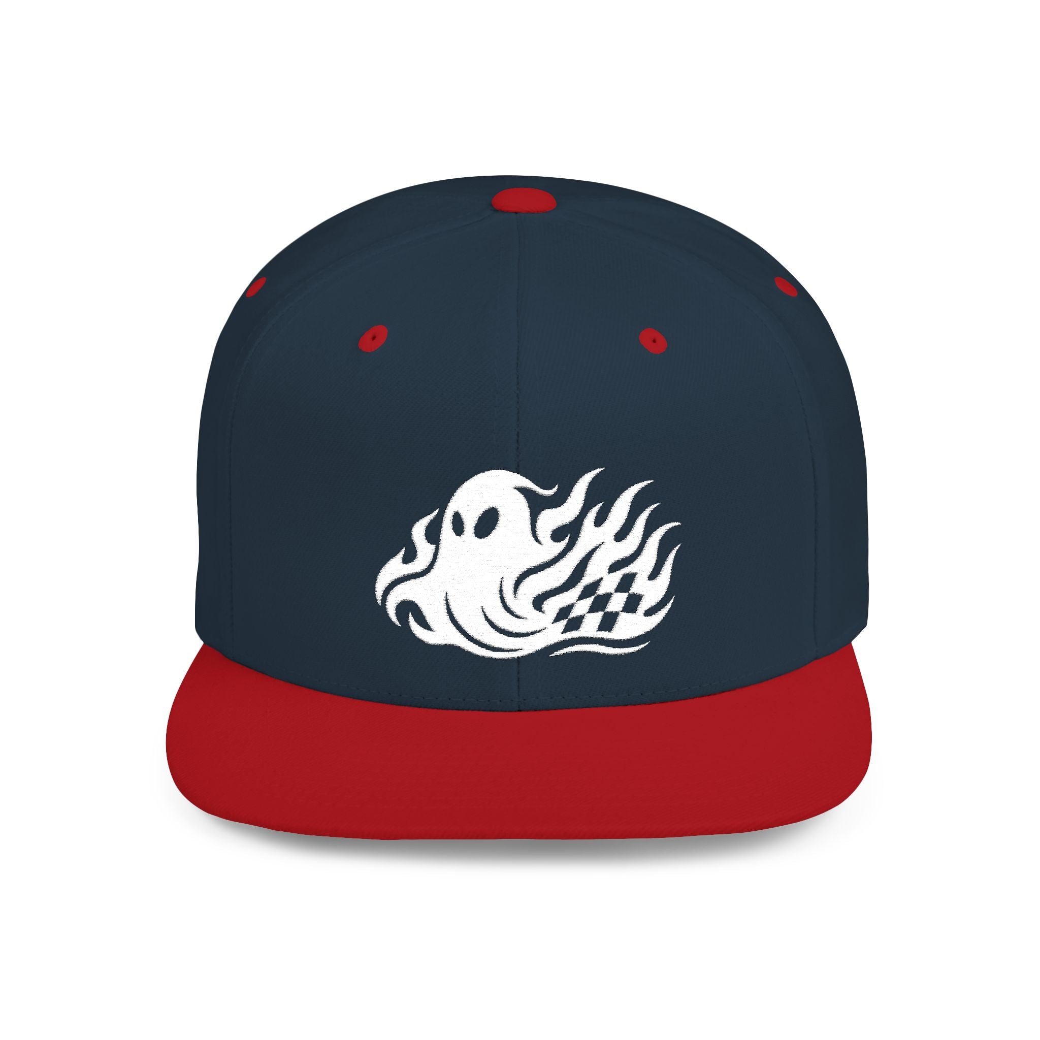 SP00K3Y Logo Flat Bill Snapback Hat