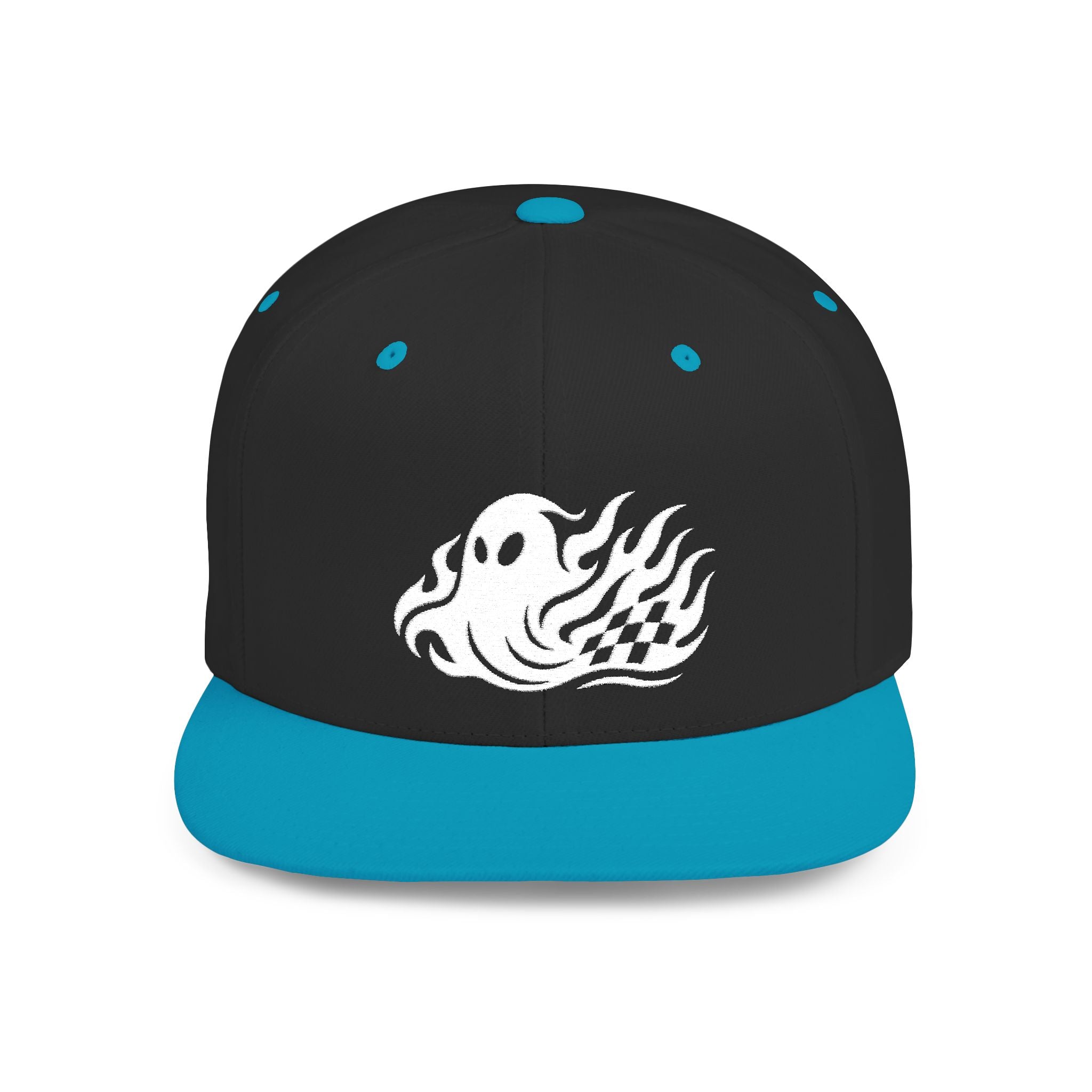 SP00K3Y Logo Flat Bill Snapback Hat