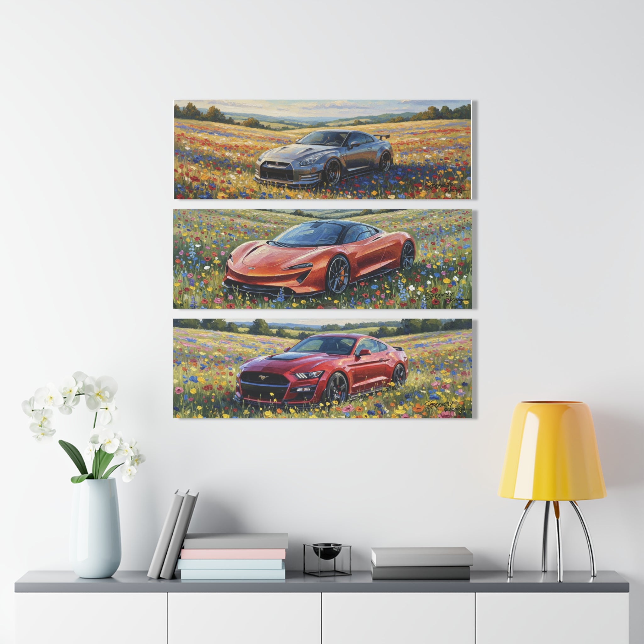 SP00K3Y RACING Trio Car Painting LIMITED STOCK