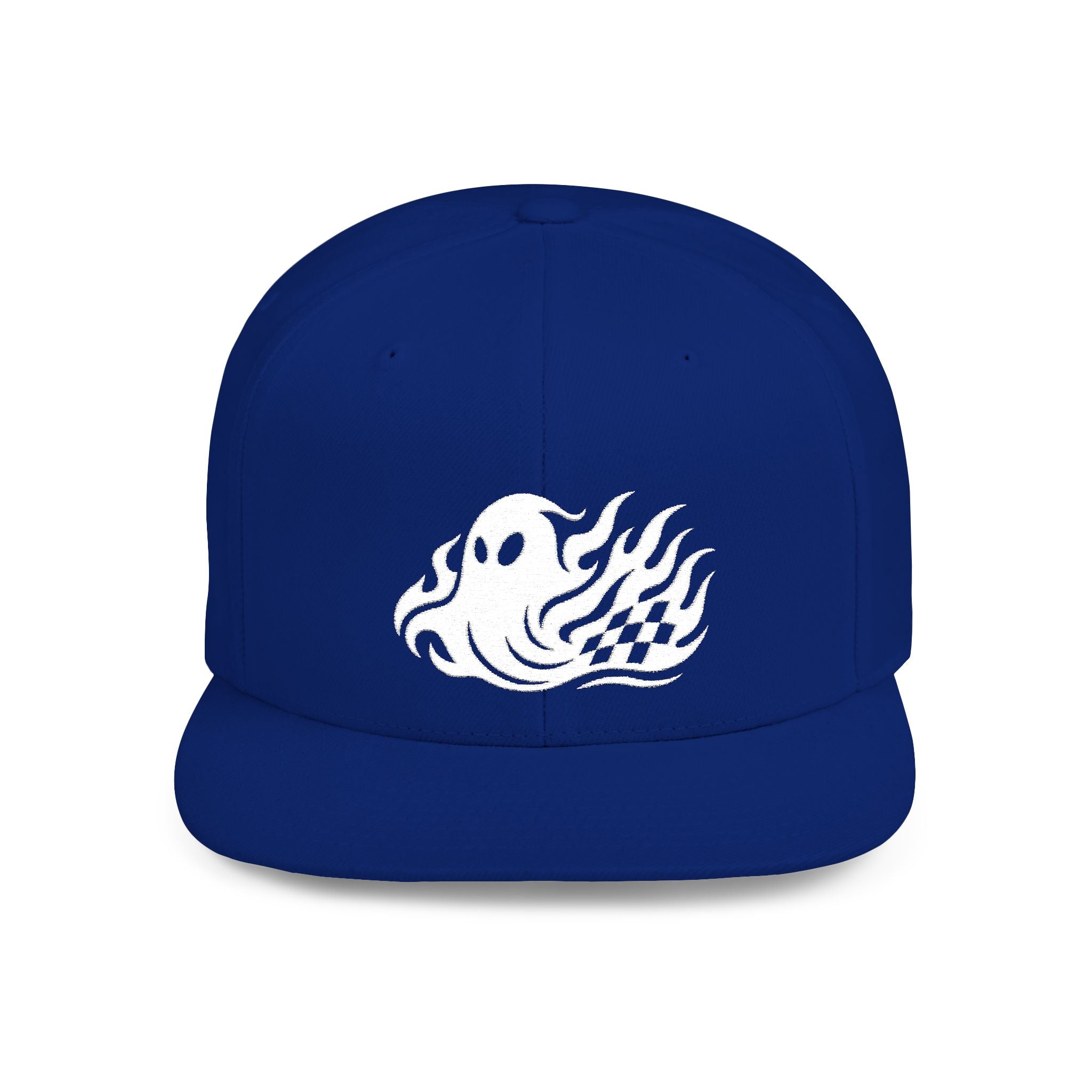 SP00K3Y Logo Flat Bill Snapback Hat
