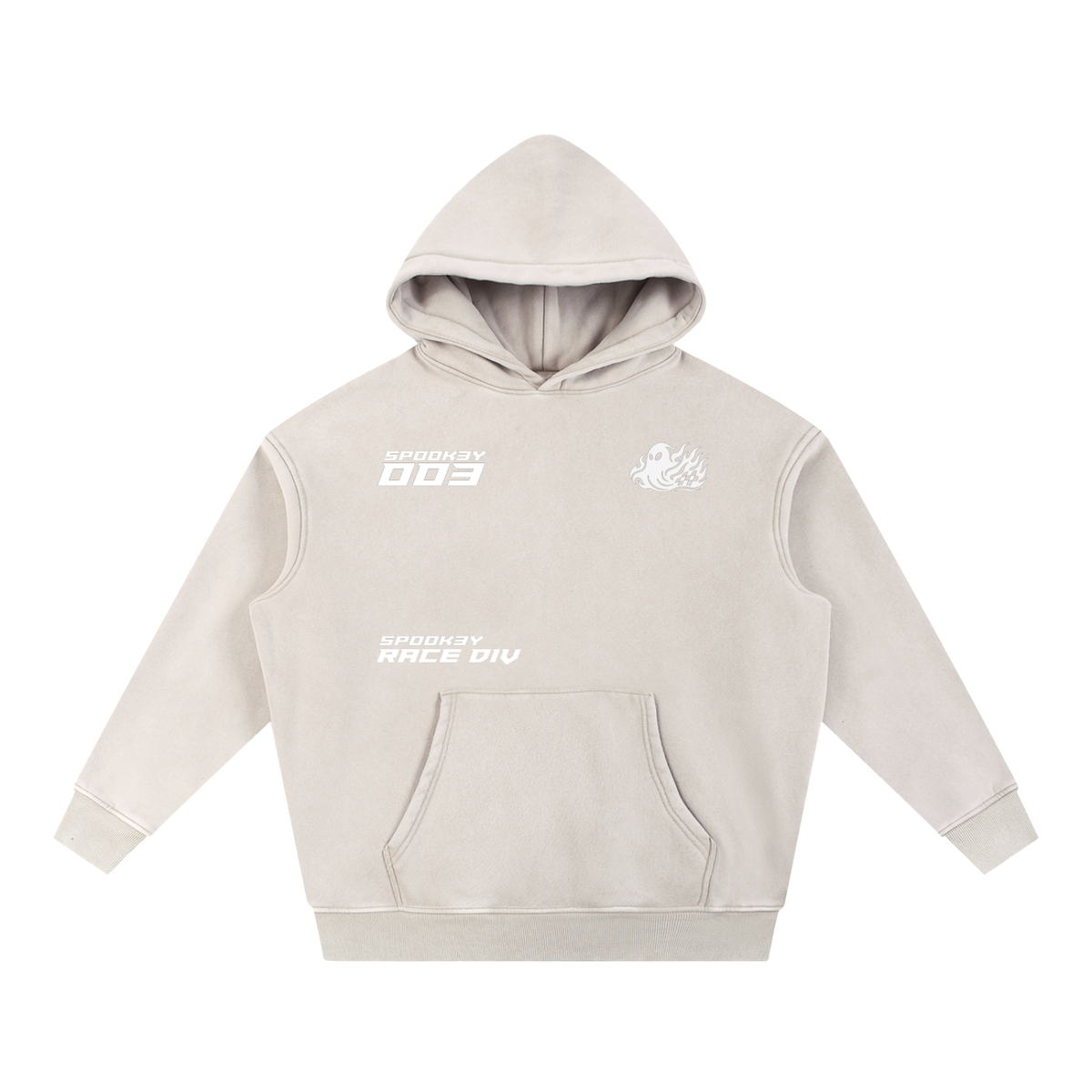 Sp00k3y Race Div Snow Wash Hoodie