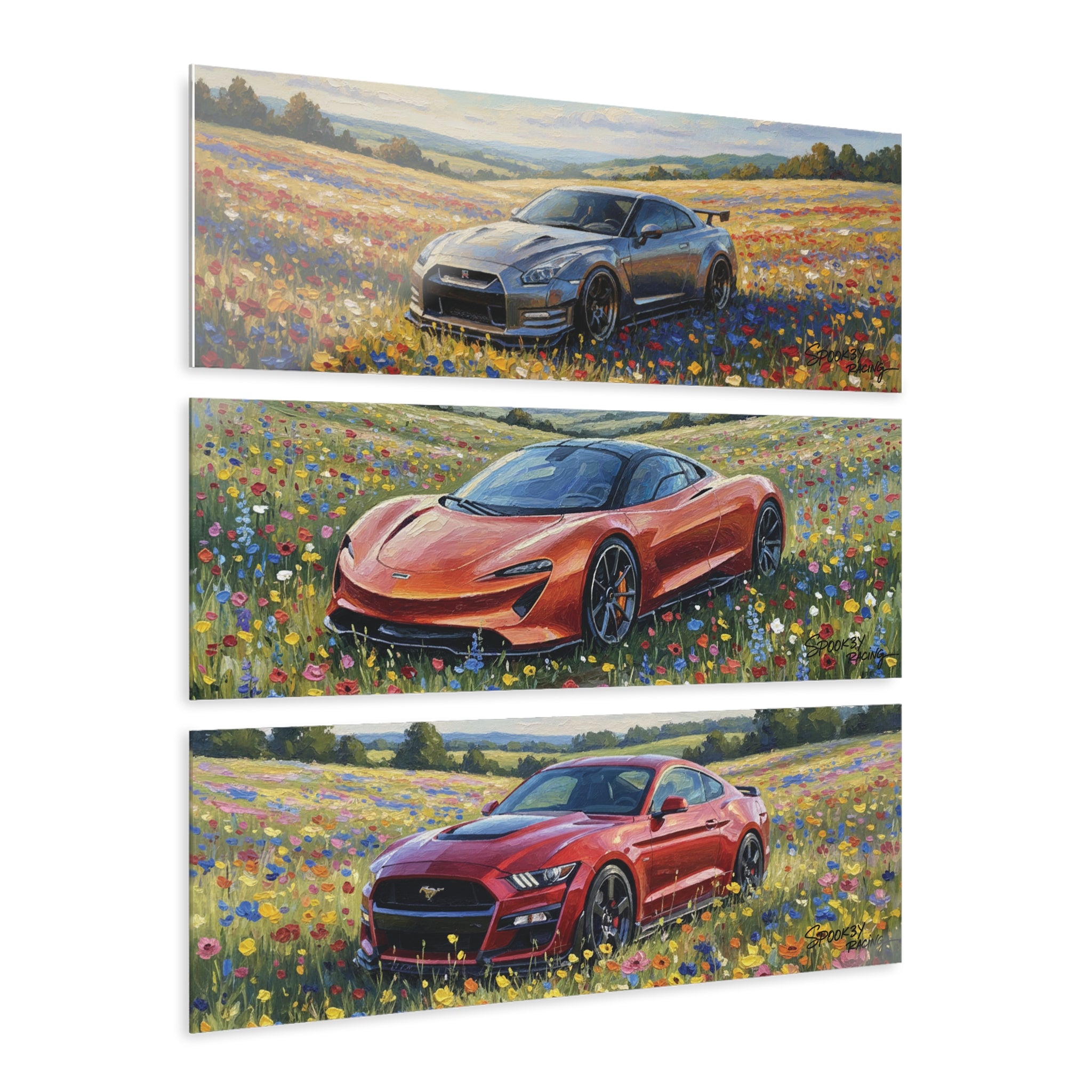SP00K3Y RACING Trio Car Painting LIMITED STOCK