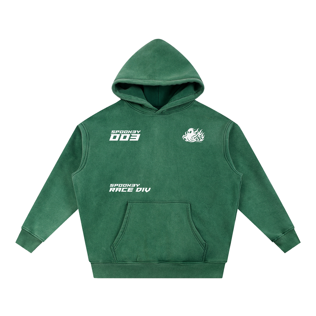 Sp00k3y Race Div Snow Wash Hoodie