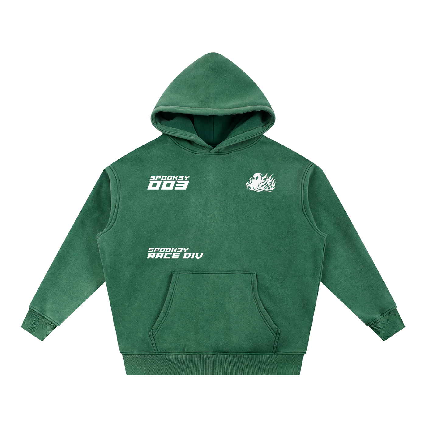 Sp00k3y Race Div Snow Wash Hoodie