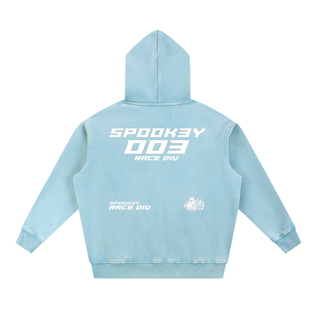 Sp00k3y Race Div Snow Wash Hoodie