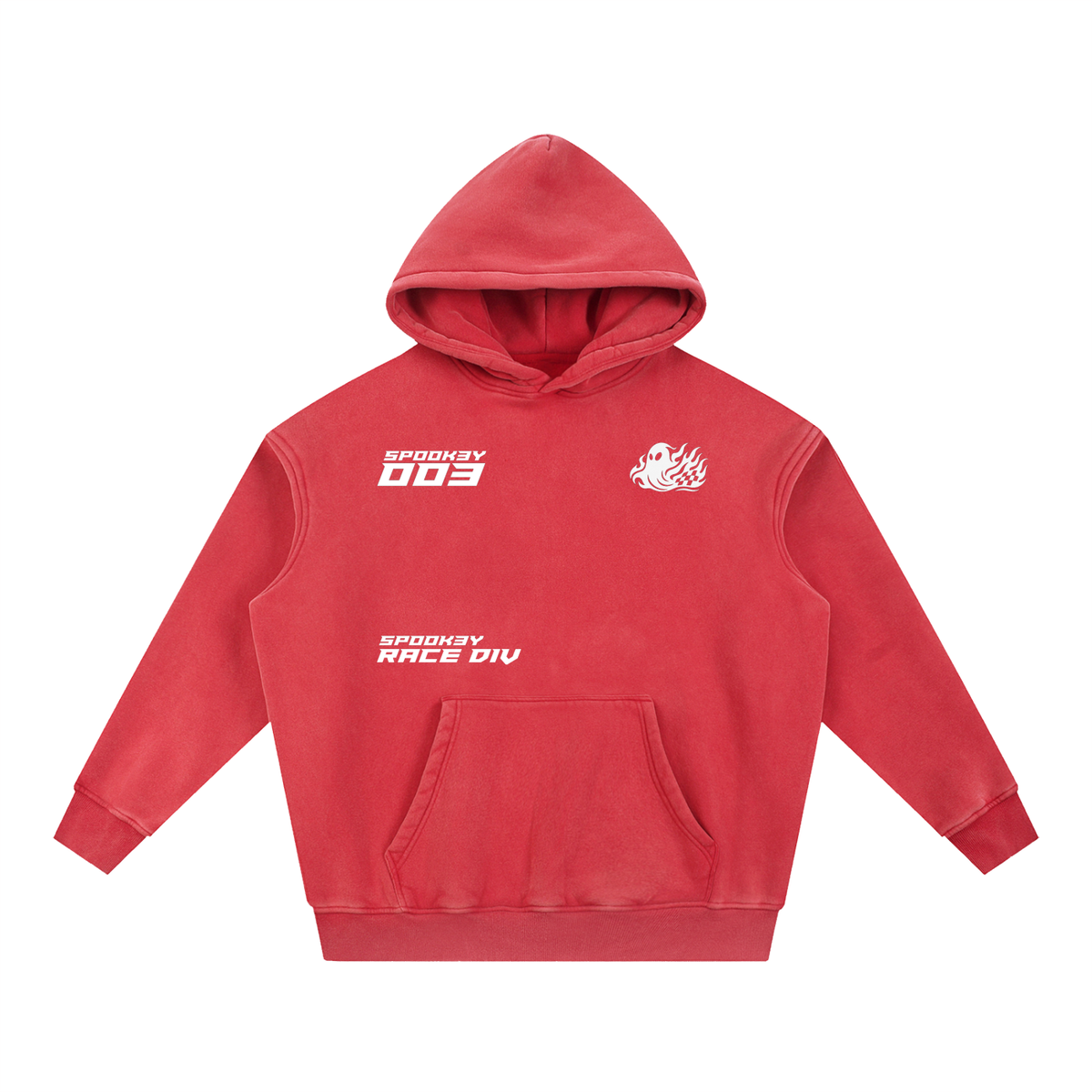 Sp00k3y Race Div Snow Wash Hoodie