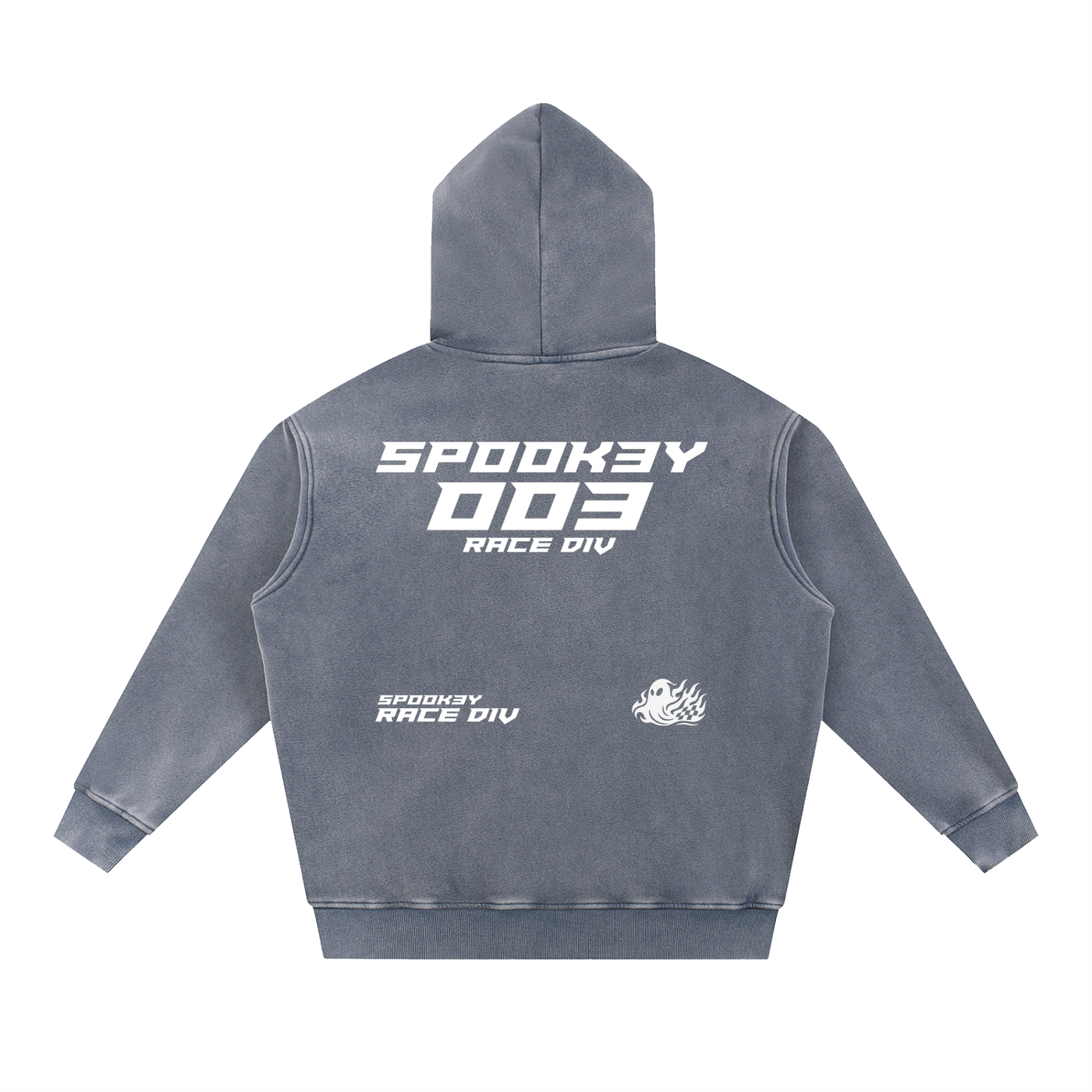 Sp00k3y Race Div Snow Wash Hoodie