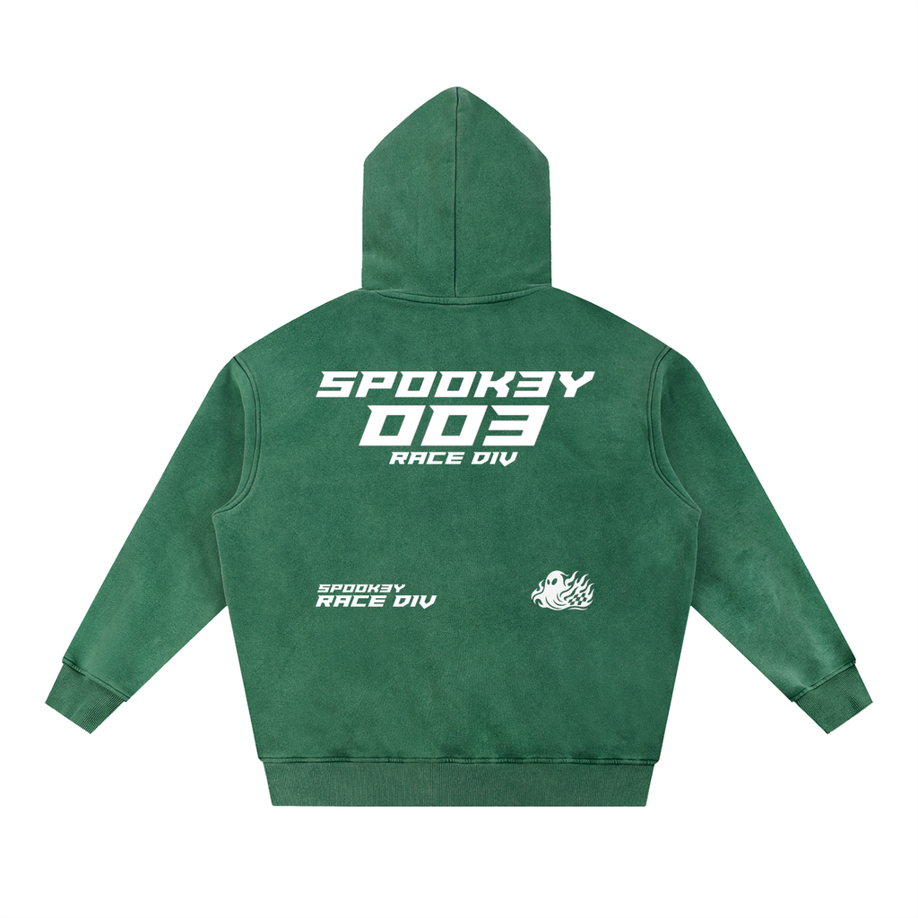 Sp00k3y Race Div Snow Wash Hoodie